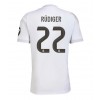 Real Madrid Antonio Rudiger #22 Hjemmedrakt 2025-26 Kortermet